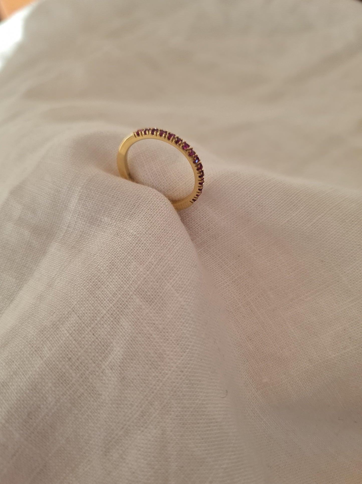 Anillo Medio Cintillo