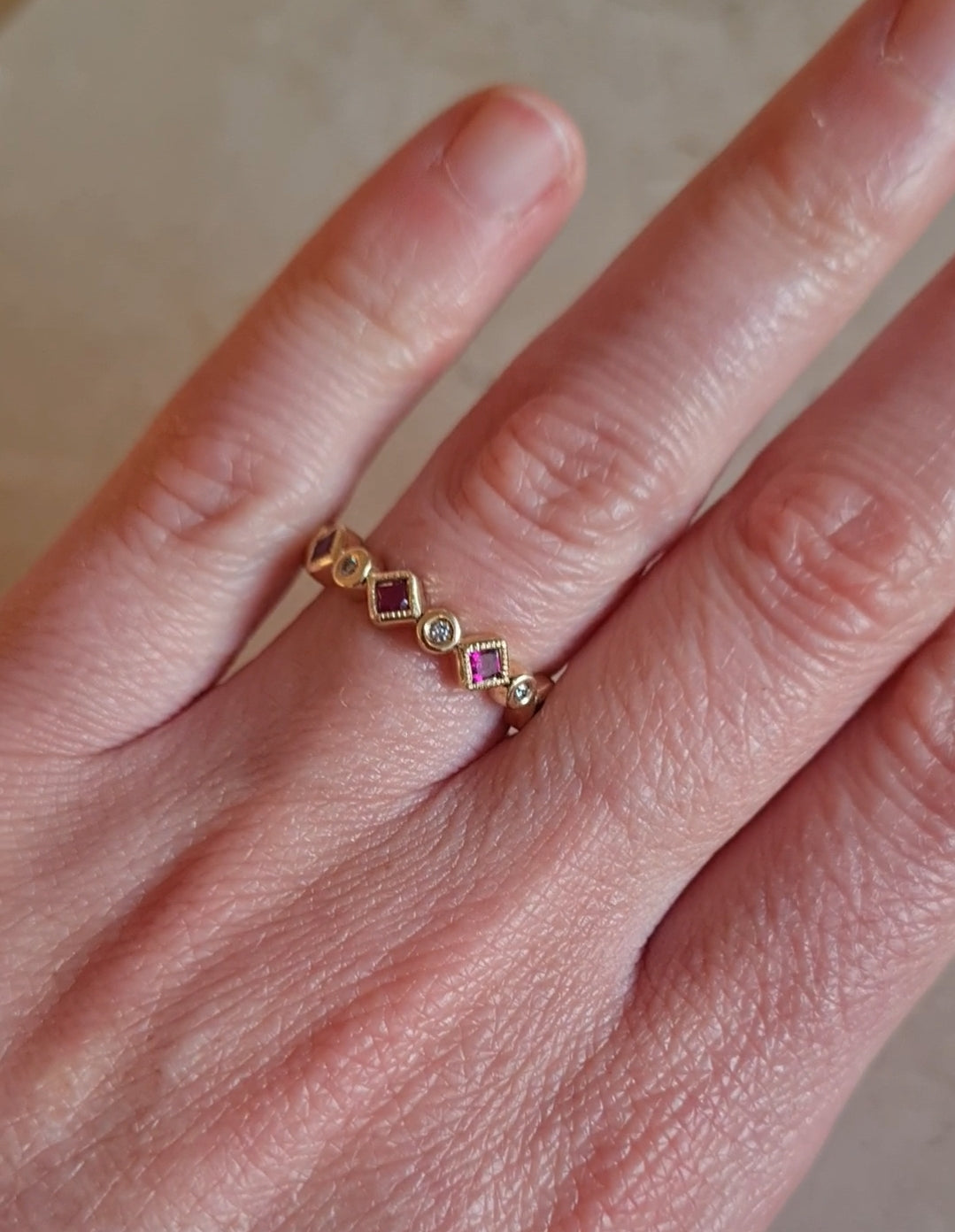 Anillo Variación Burbujas