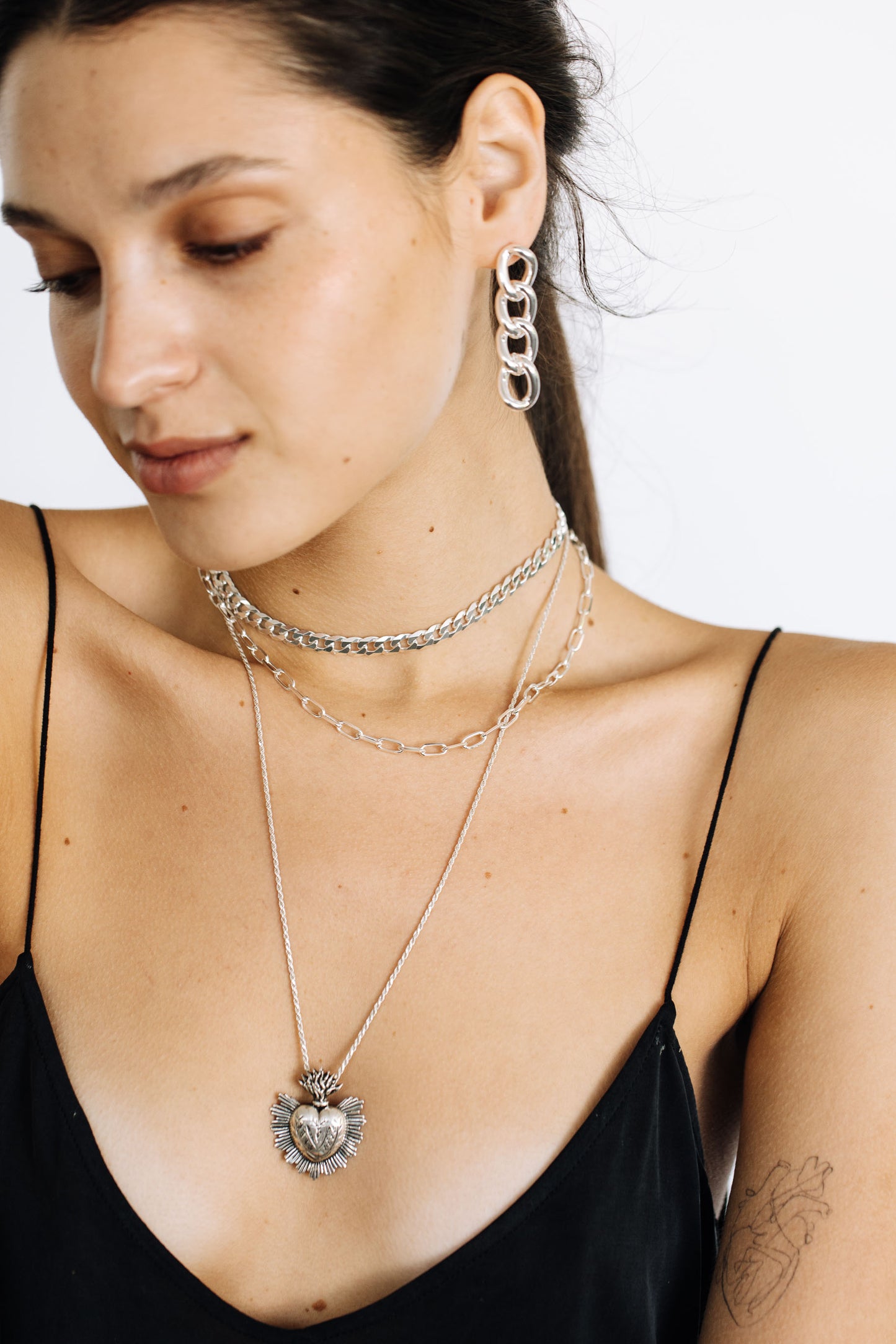 Choker de plata
